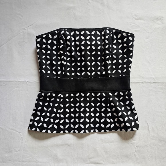 Y2k WHBM strapless feminine sexy going out corset top Size XXS - Picture 3 of 7